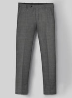 Napolean Sharkskin Gray Wool Suit - StudioSuits