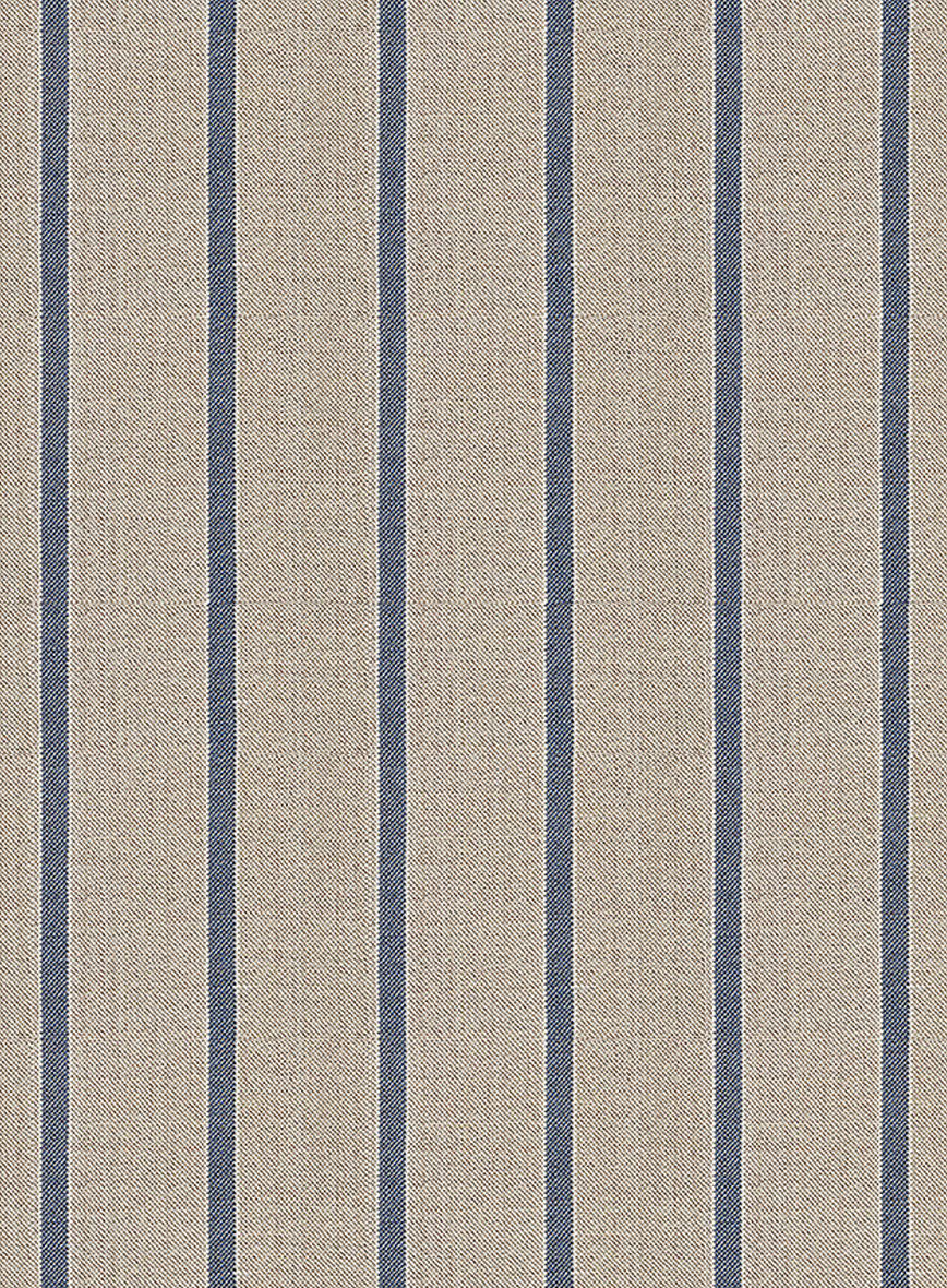 Napolean Etziar Stripe Beige Wool Jacket - StudioSuits