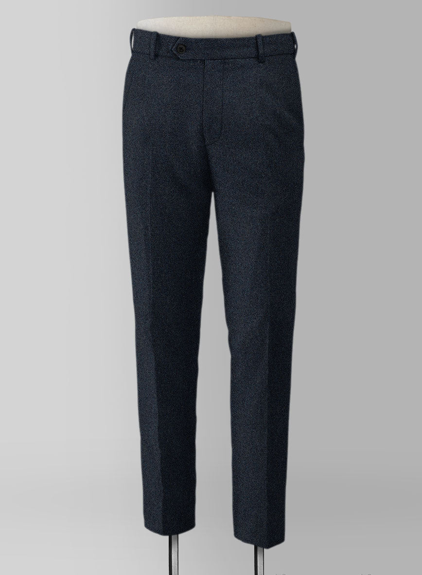 Playman Blue Denim Tweed Suit - StudioSuits