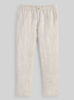 Easy Pants Pure Barn Beige Linen - StudioSuits