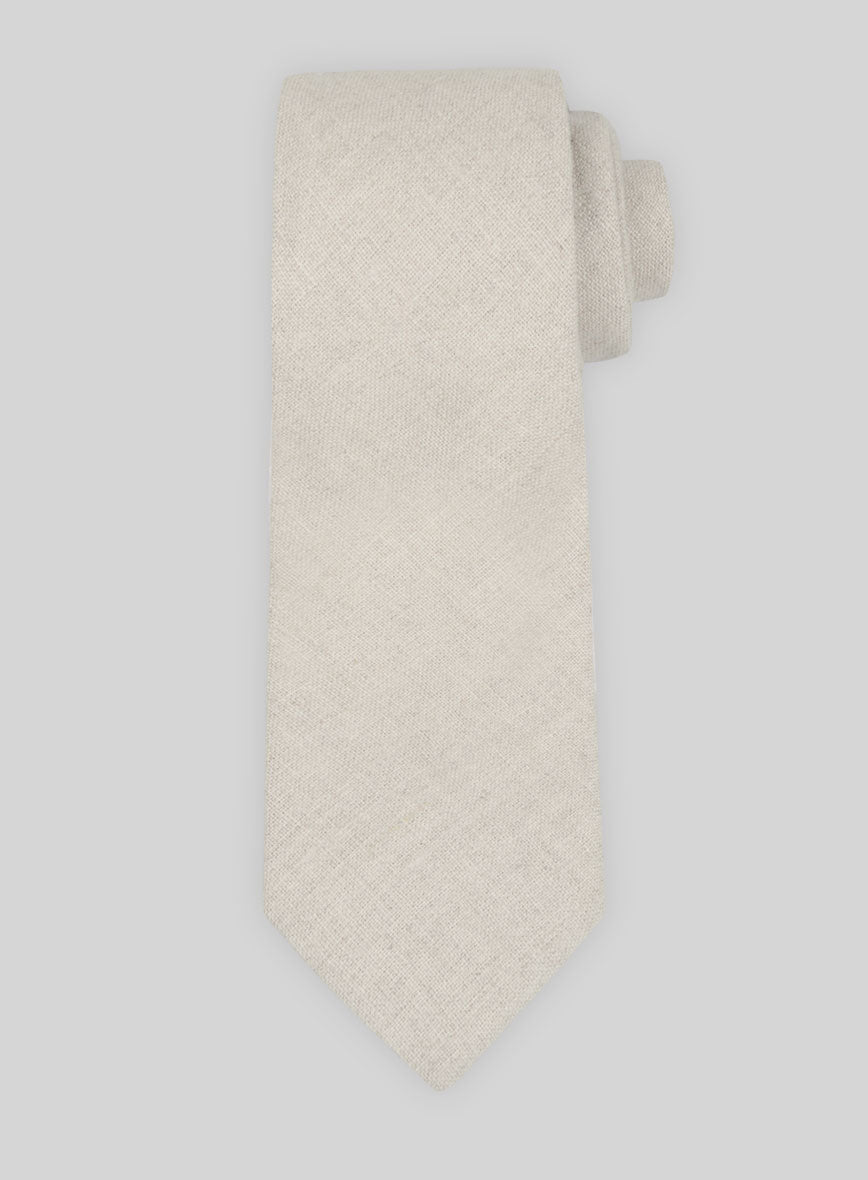 Linen Tie - Barn Beige - StudioSuits