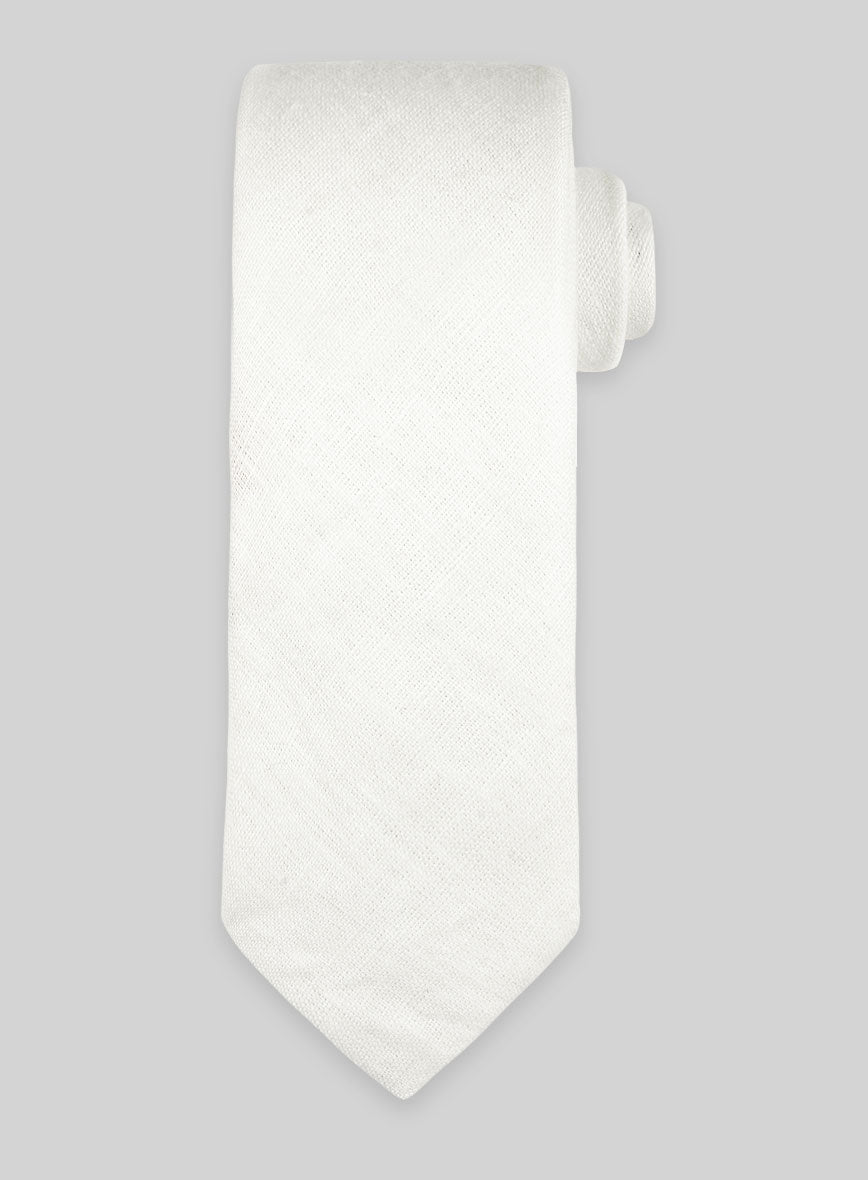 Linen Tie - Pure Natural Linen - StudioSuits