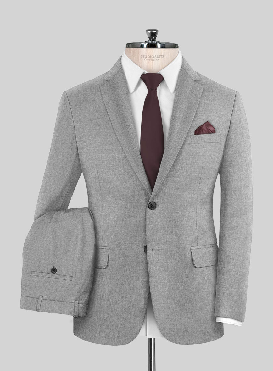 Reda Flexo Gray Wool Suit - StudioSuits