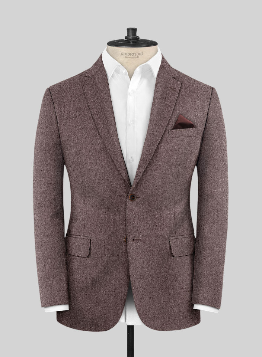 Reda Flexo Mauve Wool Suit - StudioSuits