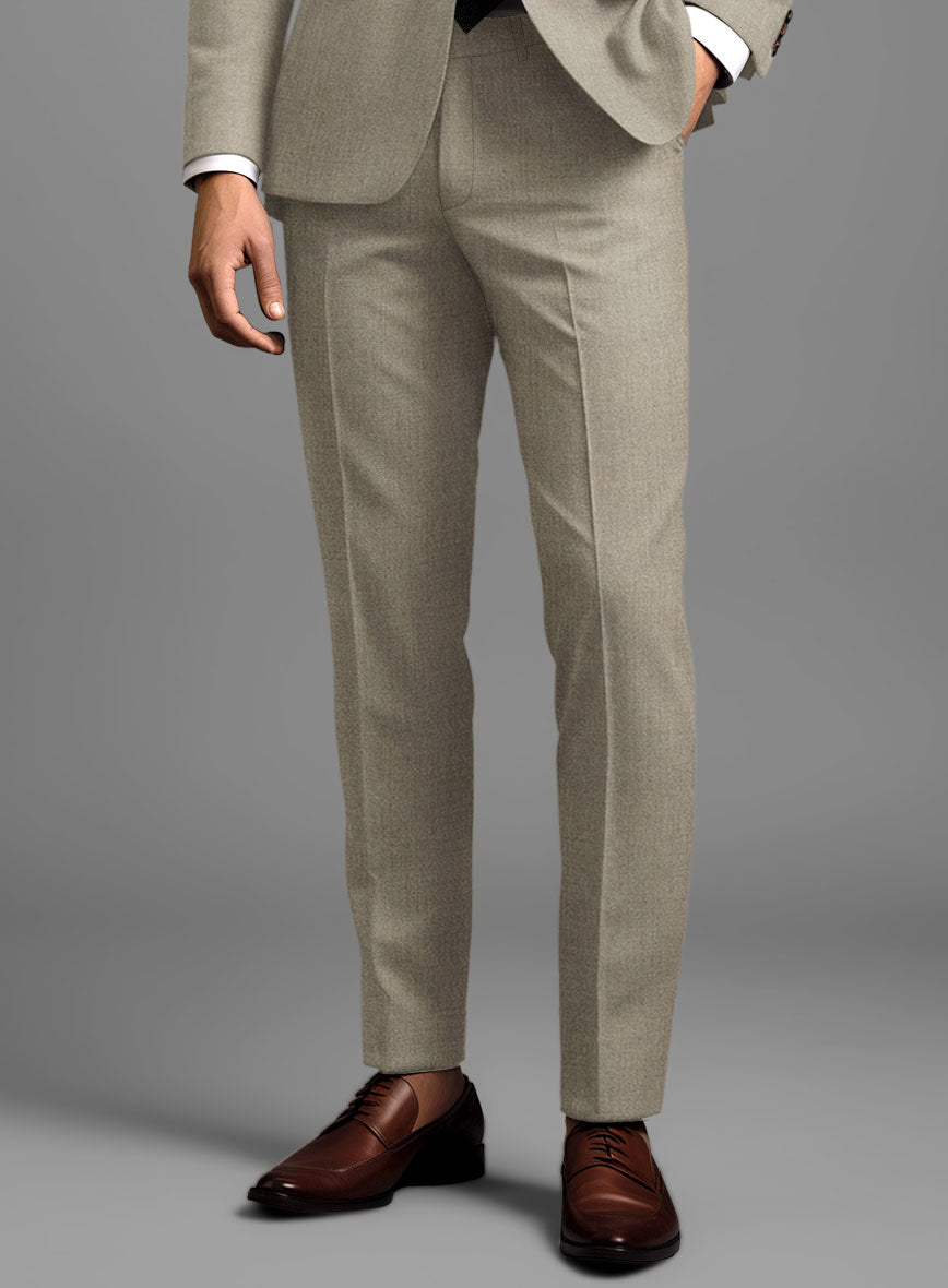 Reda Worsted Beige Pure Wool Suit