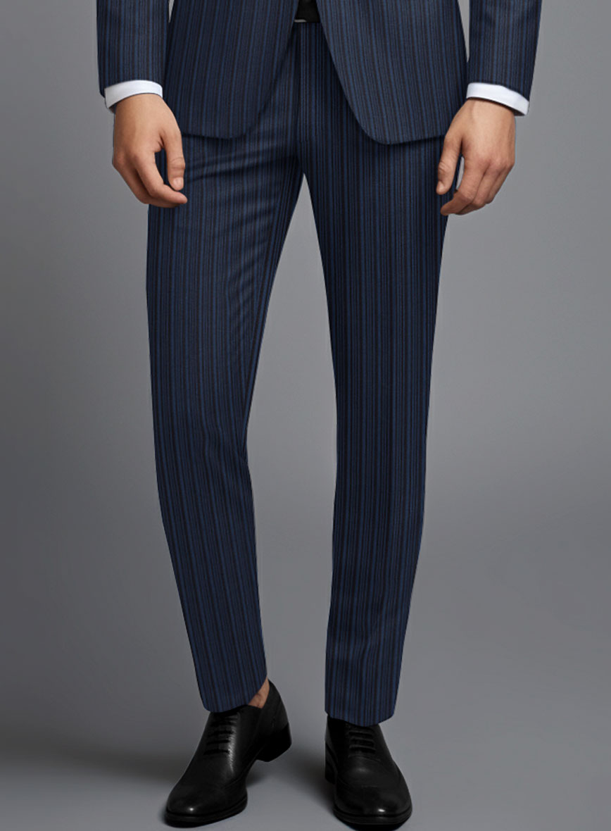 Retro Reel Blue Stripe Suit – StudioSuits