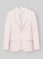 Roman Light Pink Linen Jacket - StudioSuits