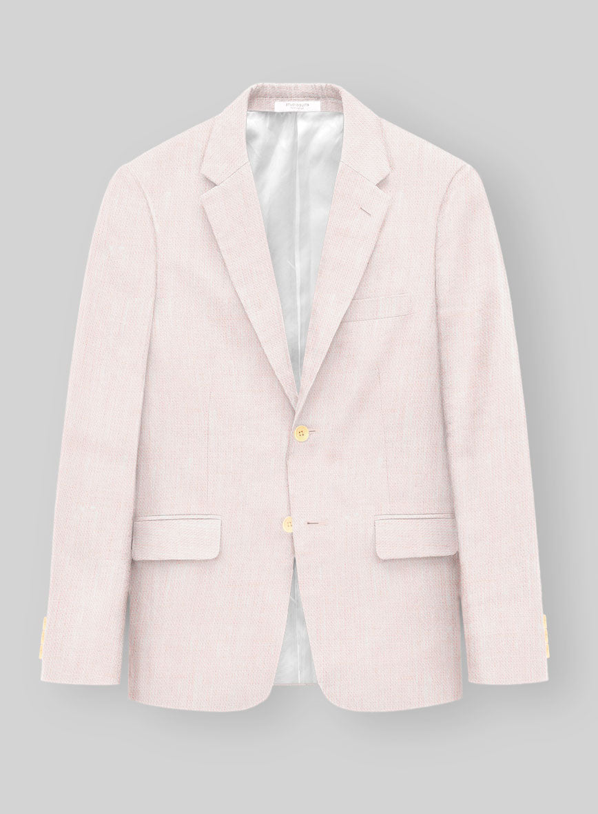 Roman Light Pink Linen Suit - StudioSuits