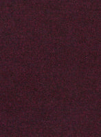 Rose Wine Herringbone Tweed Pants - StudioSuits