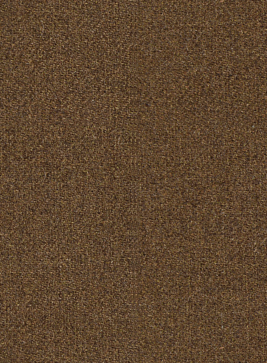 Royal Brown Heavy Tweed Overcoat