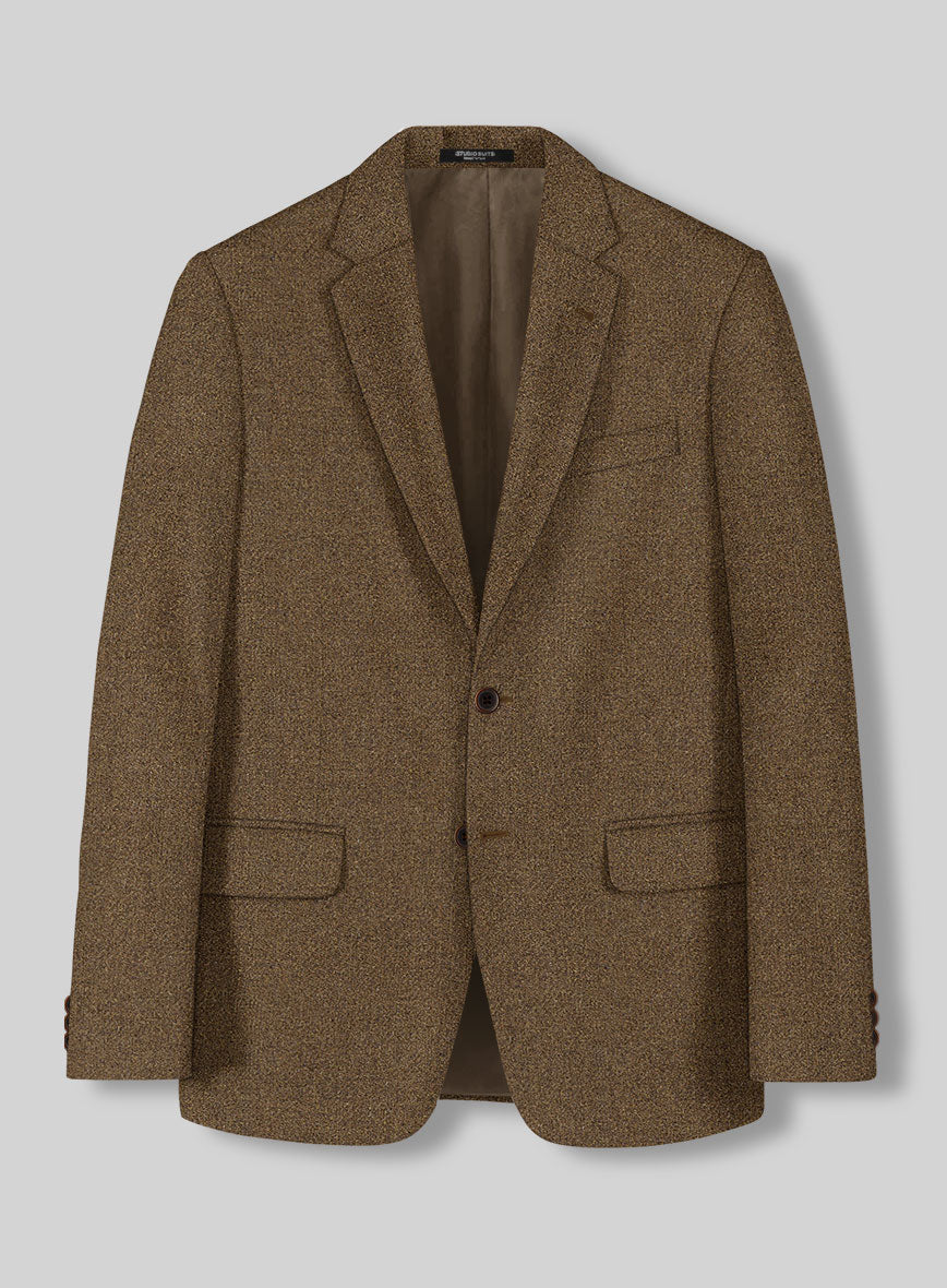 Royal Brown Heavy Tweed Jacket