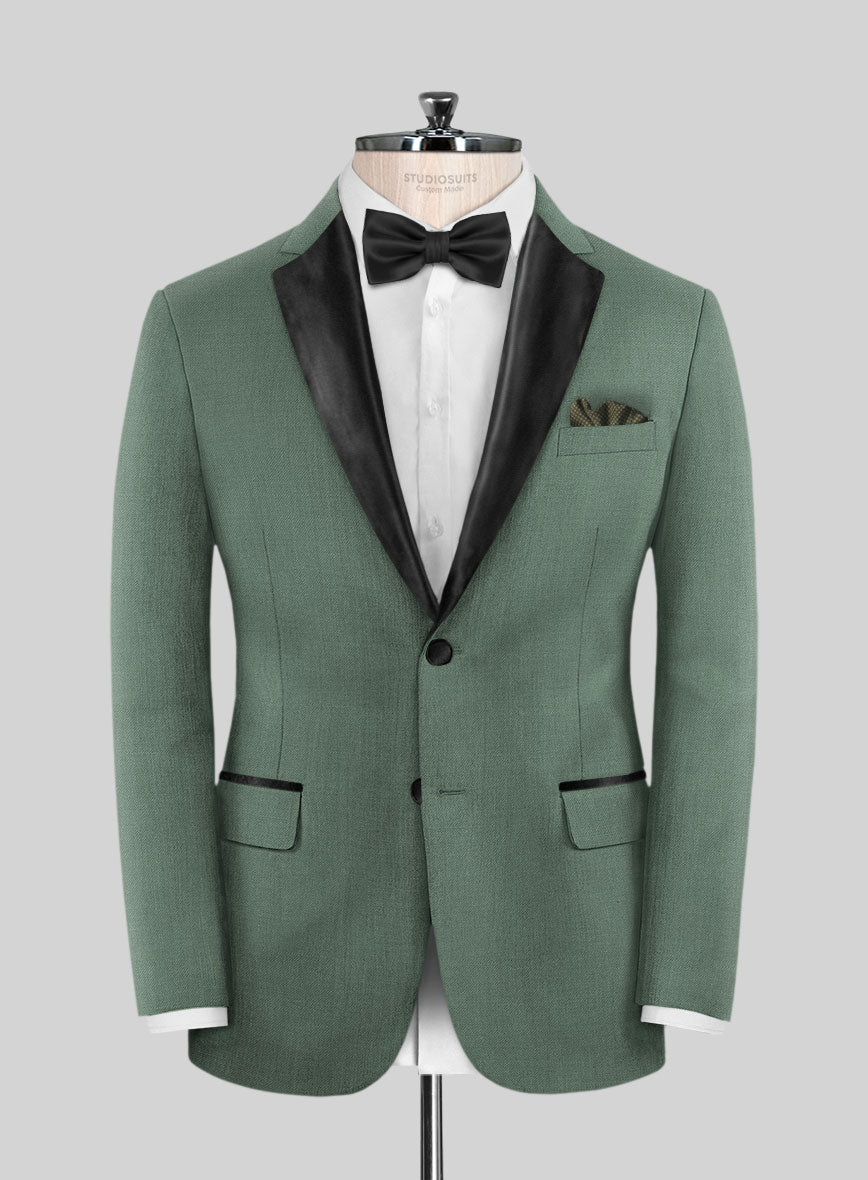 Sage Green Tuxedo Suit - StudioSuits