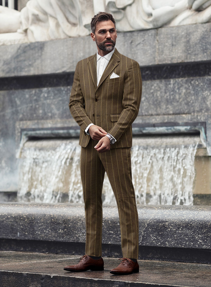 Sartori Caridad Brown Soft Tweed Suit - StudioSuits