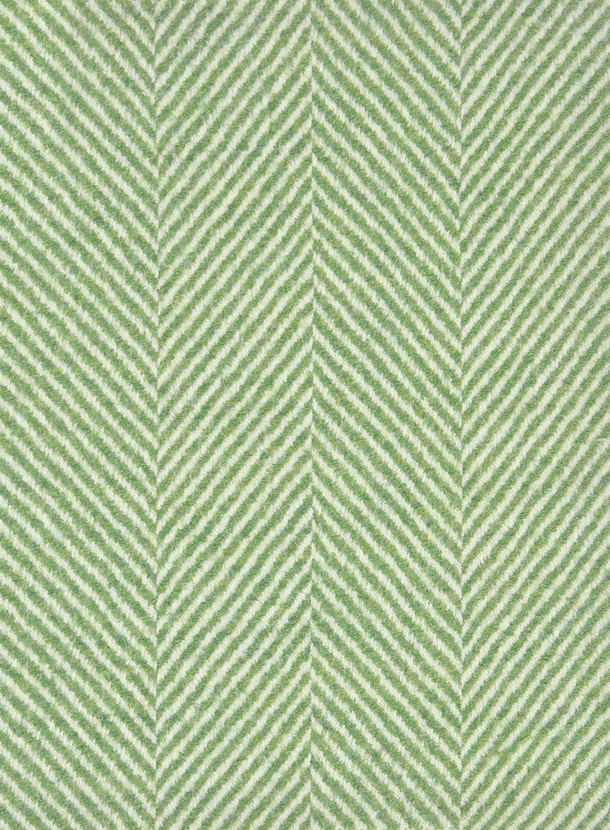 Sartori Celemente Green Herringbone Soft Tweed Suit - StudioSuits