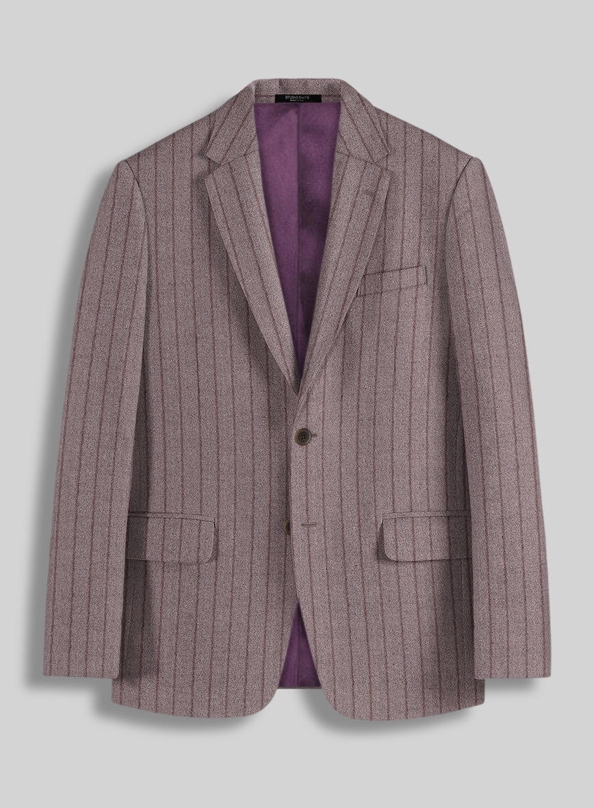 Sartori Eugenia Light Mauve Soft Tweed Jacket - StudioSuits