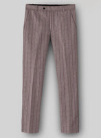 Sartori Eugenia Light Mauve Soft Tweed Pants - StudioSuits