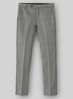 Sartori Flaminia White Soft Tweed Pants - StudioSuits