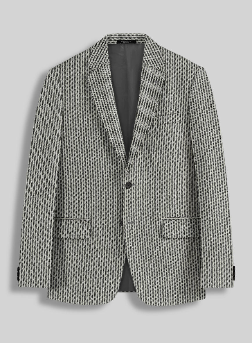 Sartori Flaminia White Soft Tweed Suit - StudioSuits