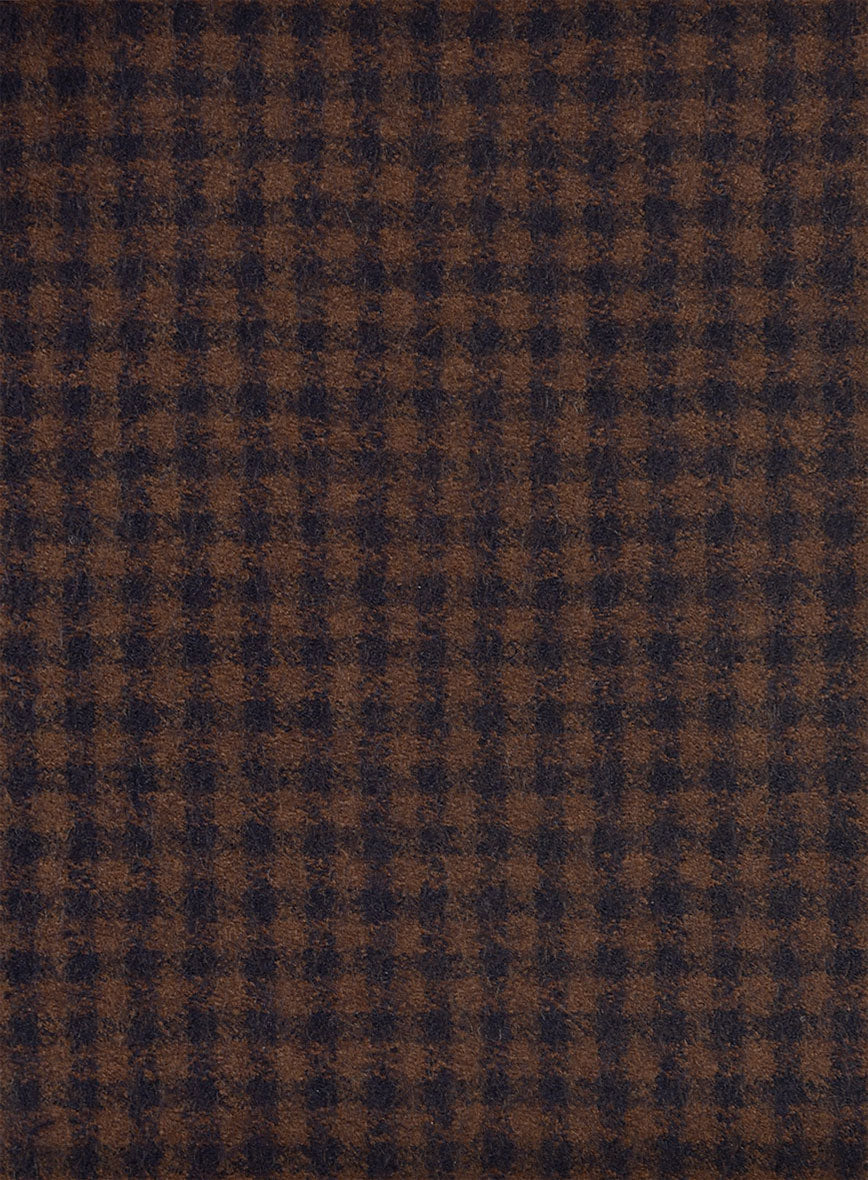 Sartori Petronila Brown Check Soft Tweed Pants - StudioSuits