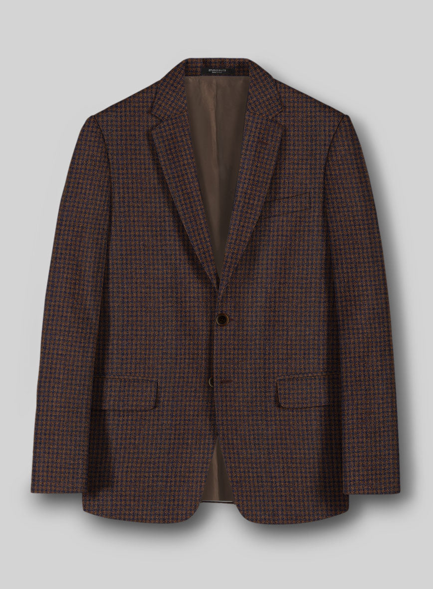 Sartori Petronila Brown Check Soft Tweed Suit - StudioSuits