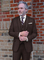 Sartori Petronila Brown Check Soft Tweed Suit - StudioSuits