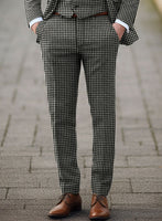 Sartori Trinidad BW Check Soft Tweed Pants - StudioSuits