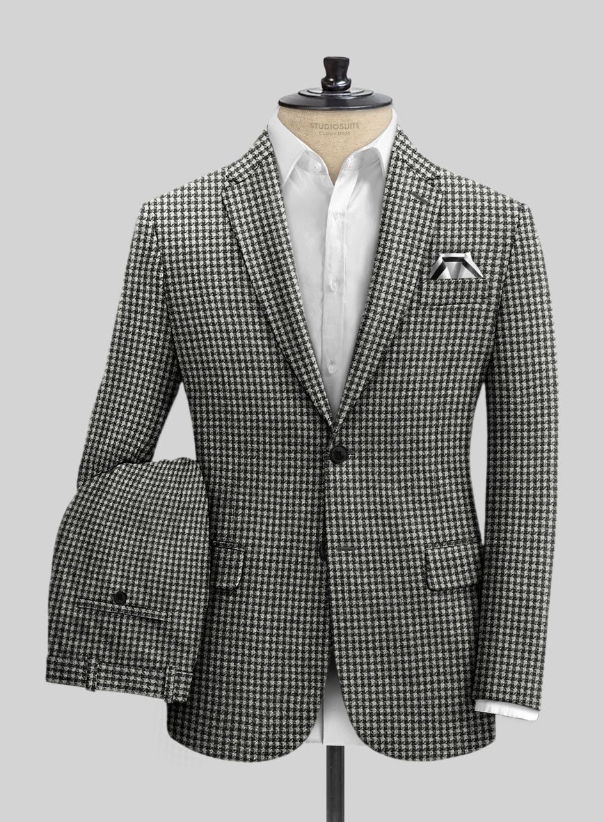 Sartori Trinidad BW Check Soft Tweed Suit - StudioSuits