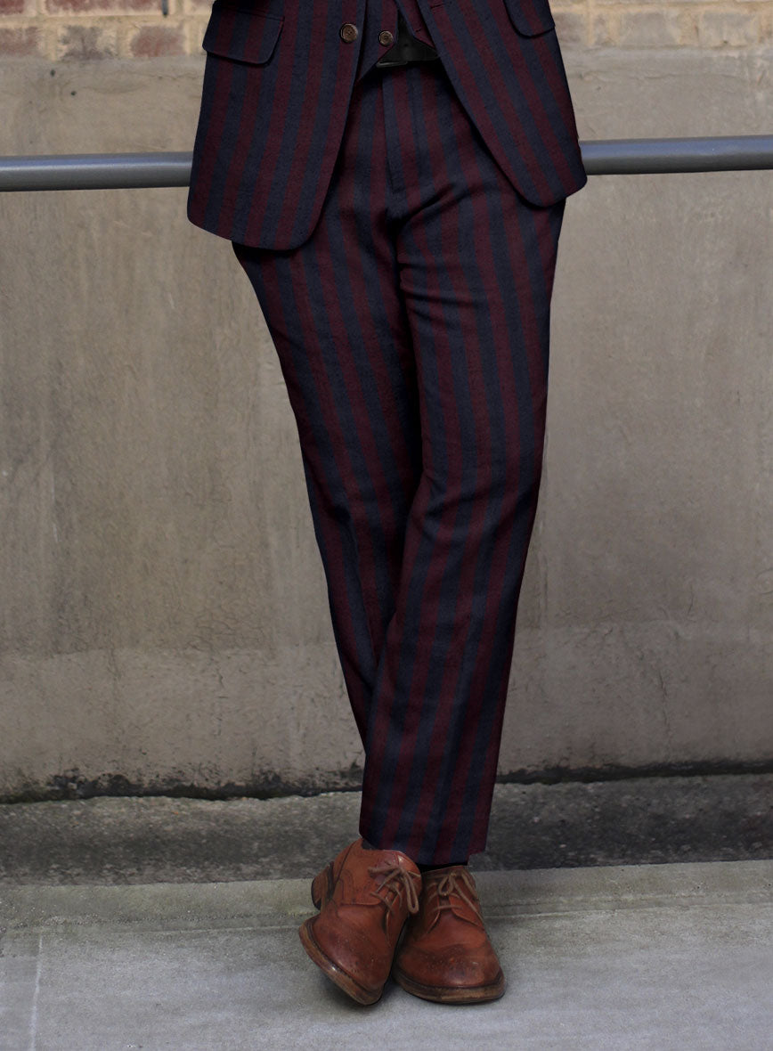 Sartori Vasco Stripe Soft Tweed Suit - StudioSuits