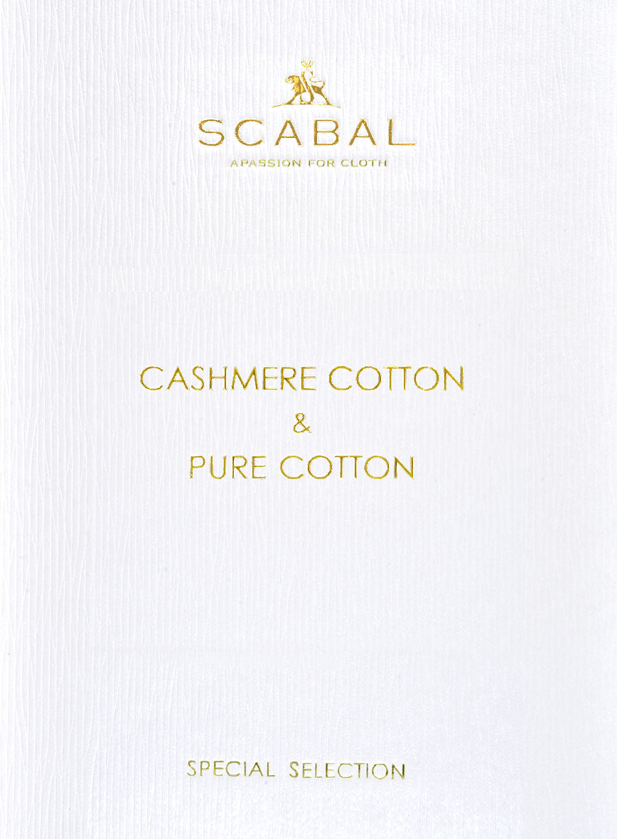 Scabal Black Cashmere Cotton Jacket - StudioSuits