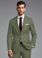 Scabal Fern Green Wool Jacket - StudioSuits