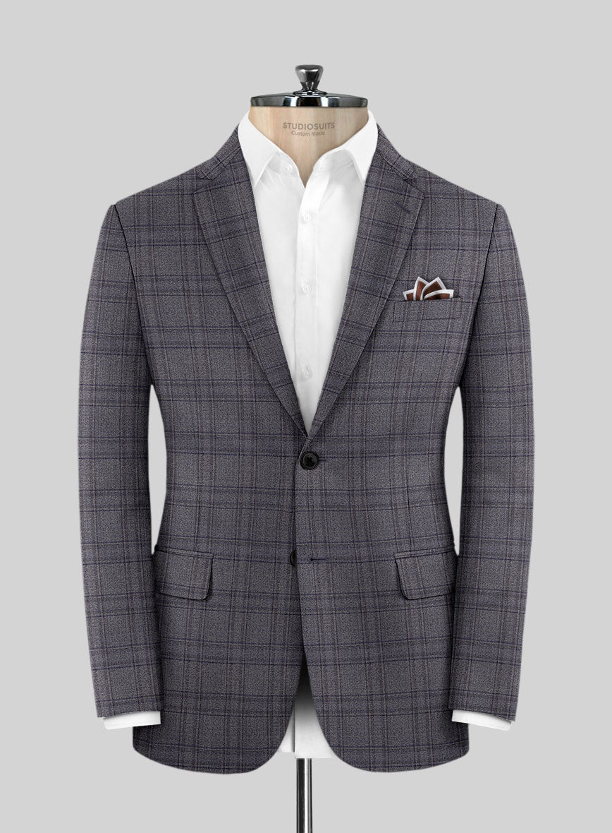 Scabal Hybrid Bond Blue Wool Suit - StudioSuits