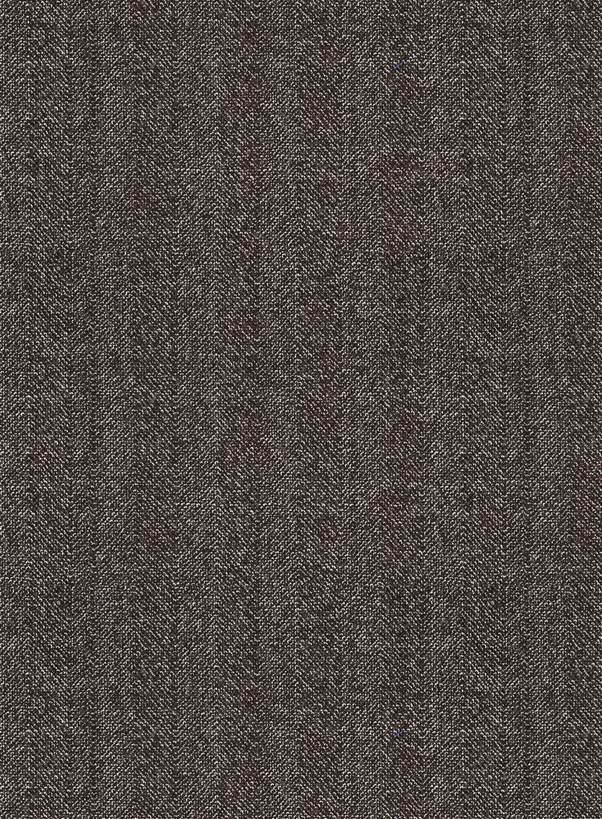 Scabal Hybrid Mocha Brown Wool Suit - StudioSuits