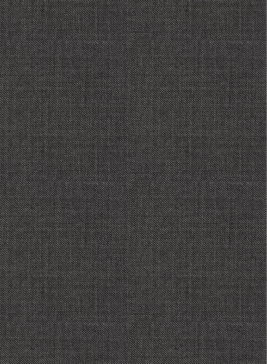 Scabal Londoner Twill Charcoal Wool Jacket - StudioSuits