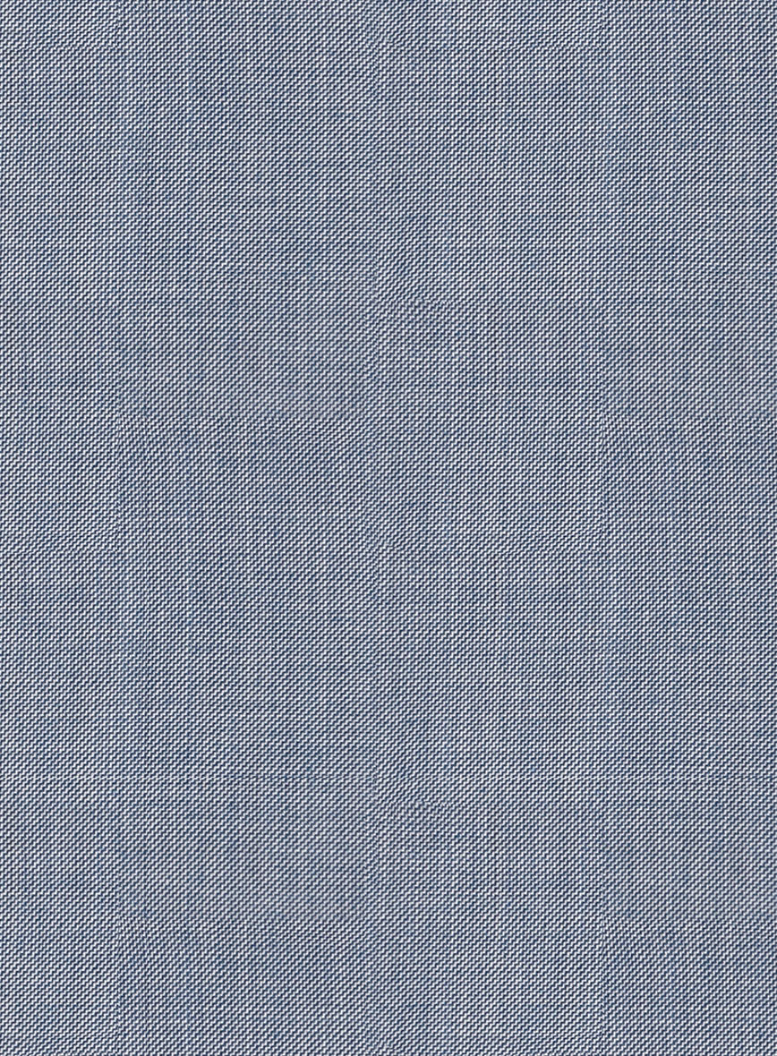 Scabal Londoner Twill Light Blue Wool Suit - StudioSuits