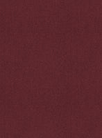 Scabal Maroon Cotton Stretch Pants - StudioSuits