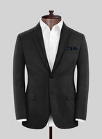 Scabal Piche Charcoal Wool Suit - StudioSuits