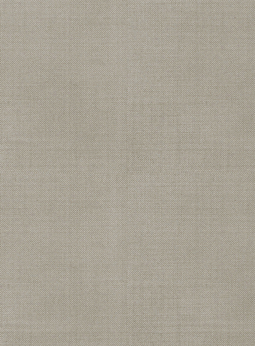 Scabal Sandune Beige Wool Suit - StudioSuits