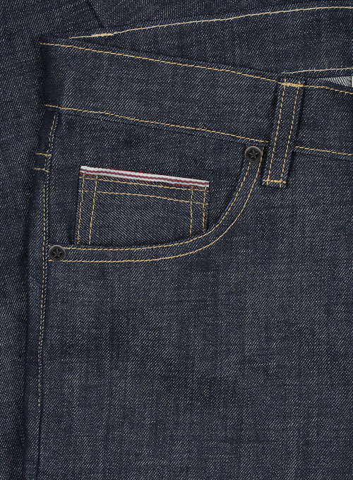 Raw Denim Jeans - Pure Unwashed - 12.5 0z