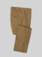 Sepia Brown Linen Pants - StudioSuits