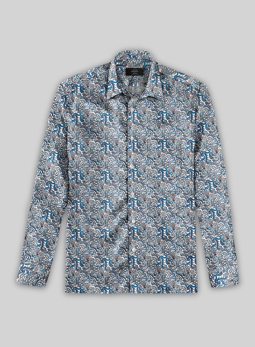 Severino Silk Cotton Shirt - StudioSuits