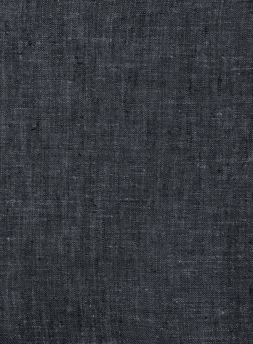 Slate Gray Linen Suit - StudioSuits