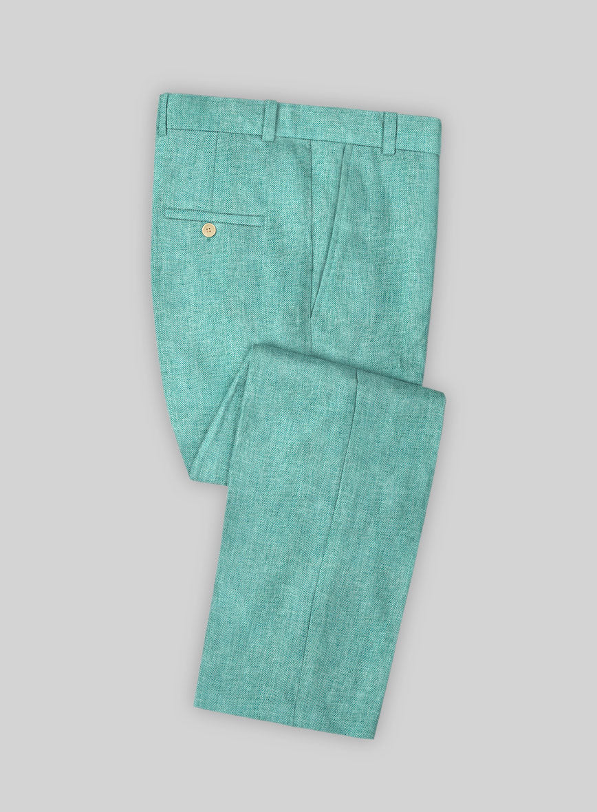 Solbiati Linen Antei Pants - StudioSuits