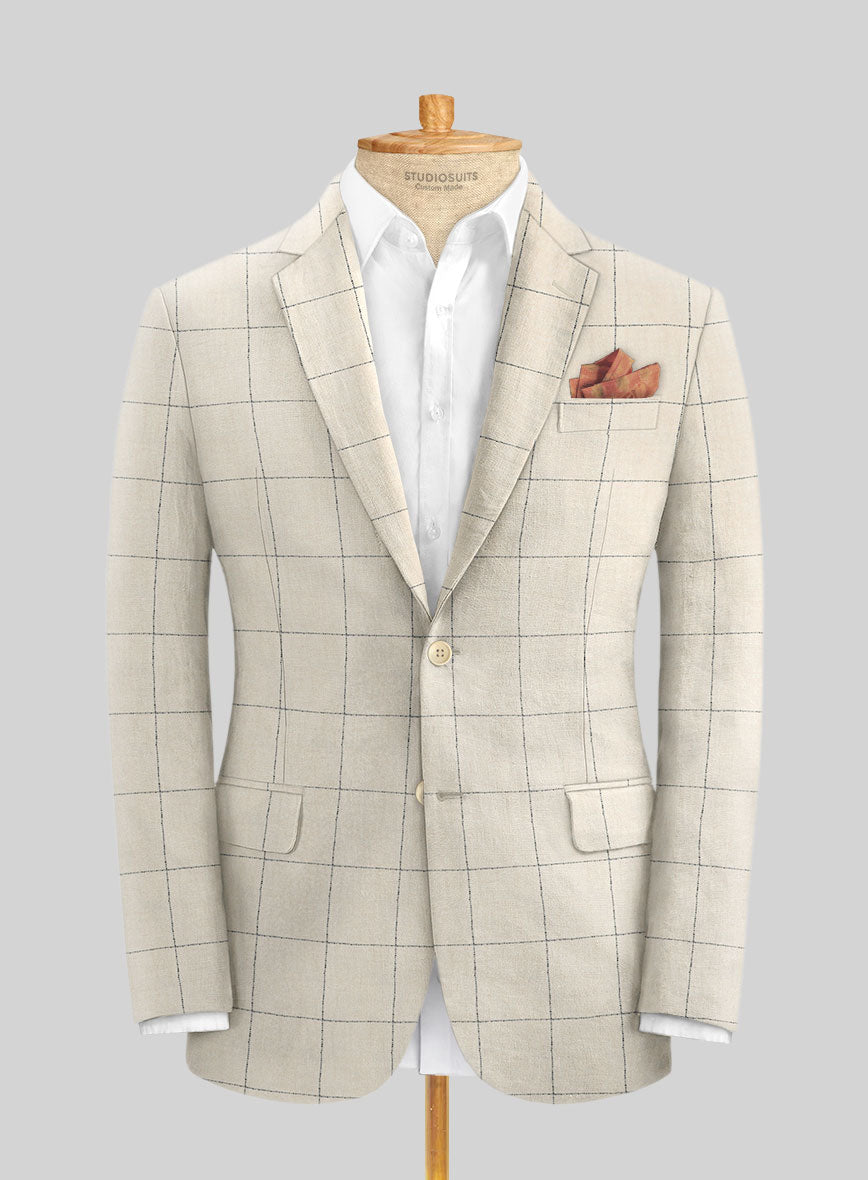 Solbiati Linen Leonea Jacket - StudioSuits