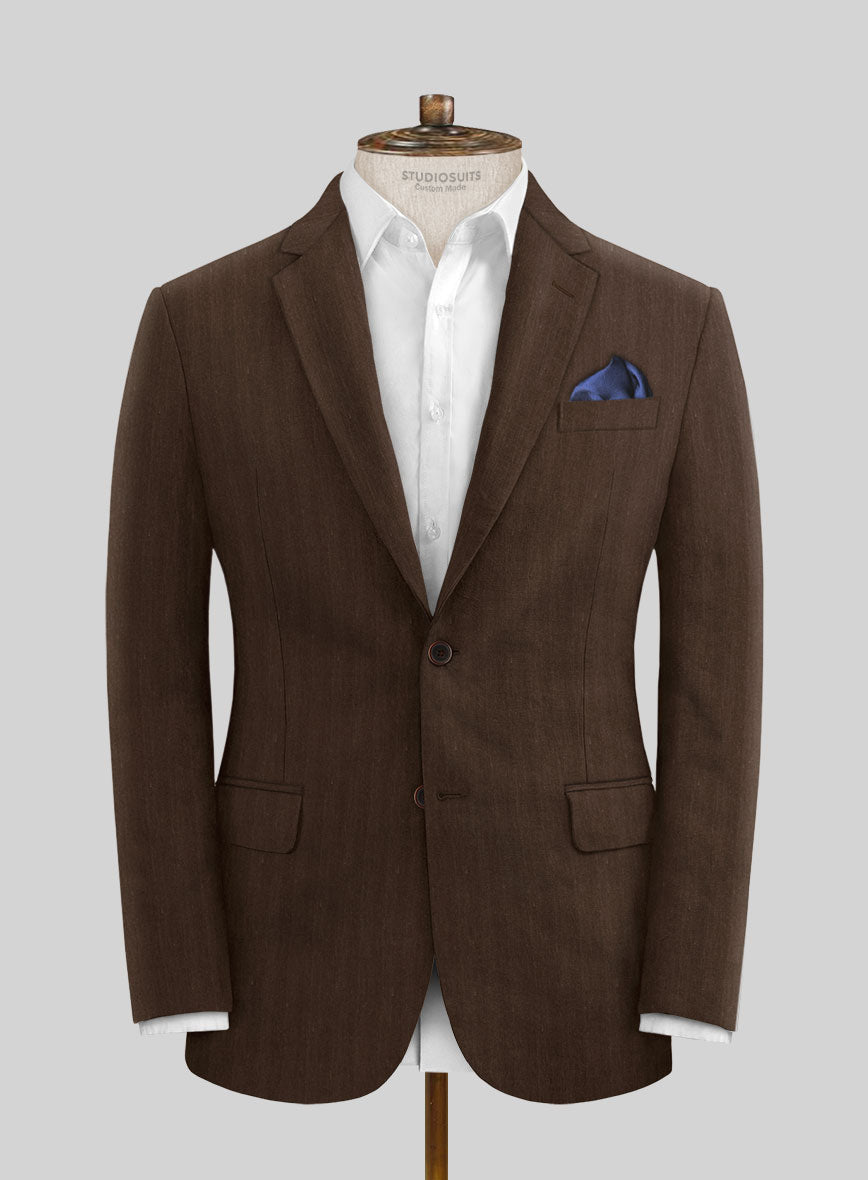 Solbiati Linen Wool Lafia Jacket - StudioSuits