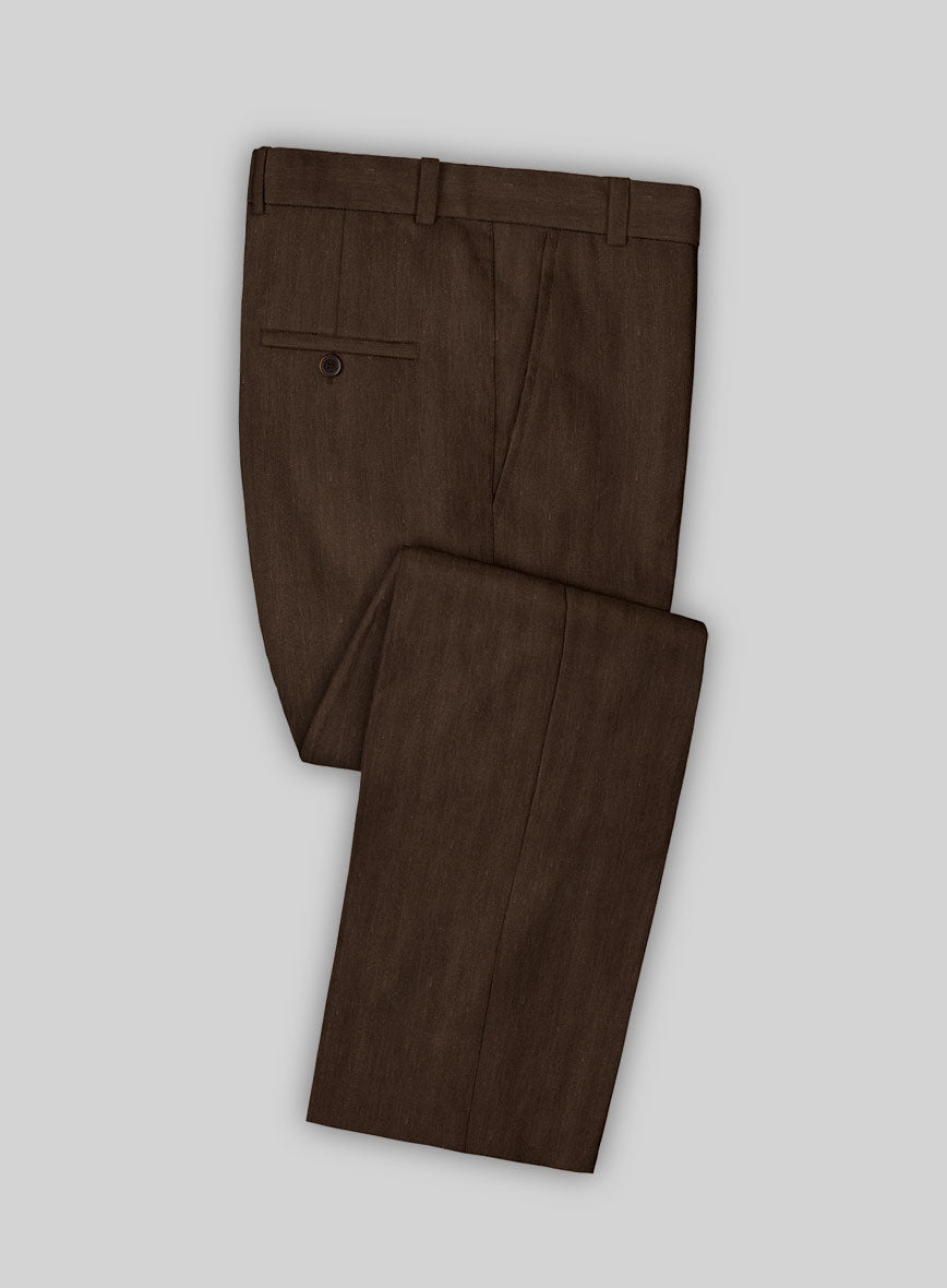 Solbiati Linen Wool Lafia Pants - StudioSuits