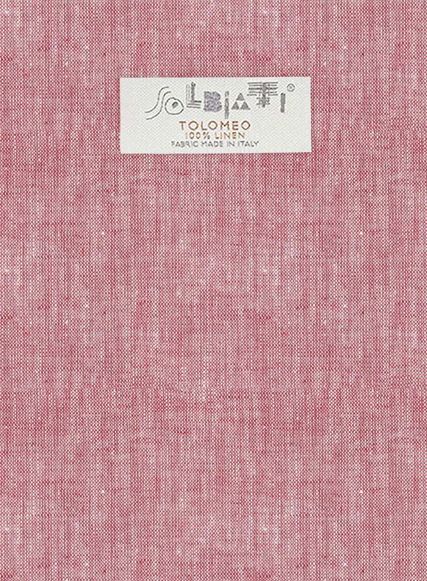 Solbiati Rose Linen Jacket - StudioSuits