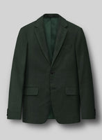 Stretch Green Wool Suit - StudioSuits