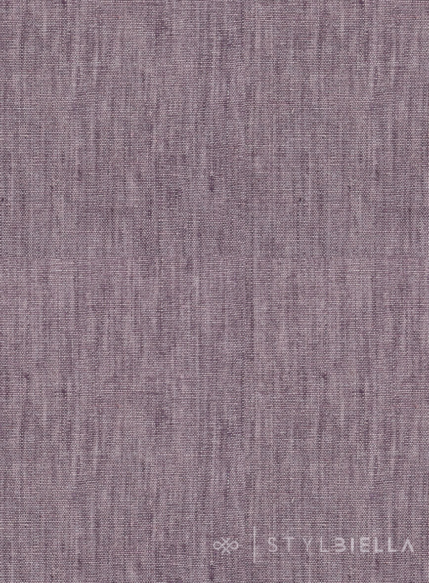 Stylbiella Spring Purple Linen Jacket - StudioSuits