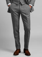 Sussex Weave Gray Tweed Suit - StudioSuits