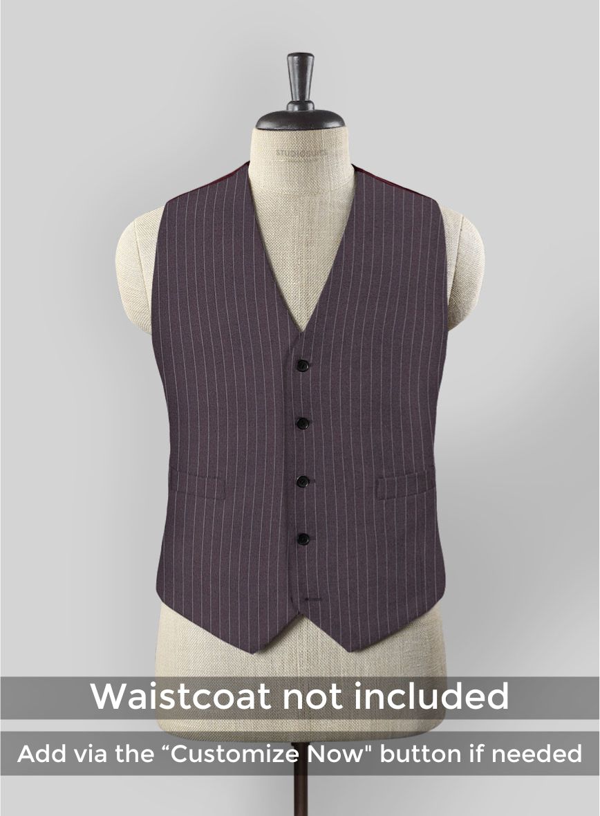 Thomas Shelby Peaky Blinders Wine Wool Suit - StudioSuits